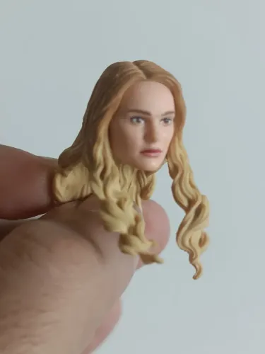 Cabeça da Jane Foster Thor de Action Figure - Personagem Feminino