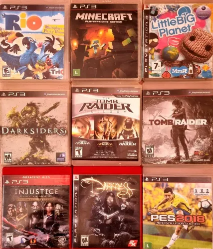 Jogos de Playstation 3 - Diversos Títulos