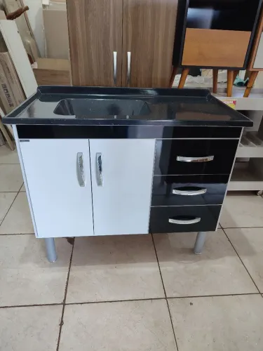 Balcão de Cozinha com Cuba