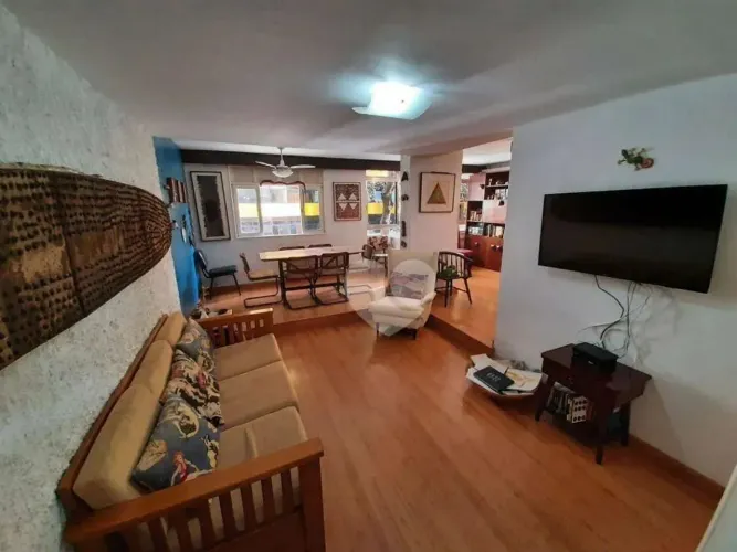 Apartamento com 3 quartos na quadra da Av. Atlântica posto 4 à venda por R$ 1.500.000 - Co