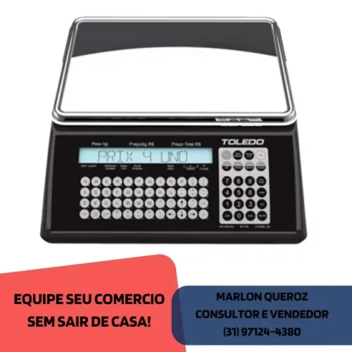 Balança Etiquetadora Prix 4 Toledo