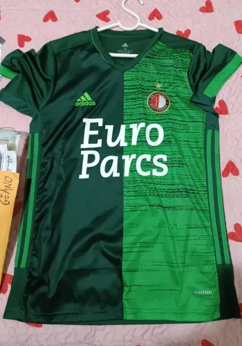 Camisa Feyenoord Euro Parcs Adidas - Tamanho M