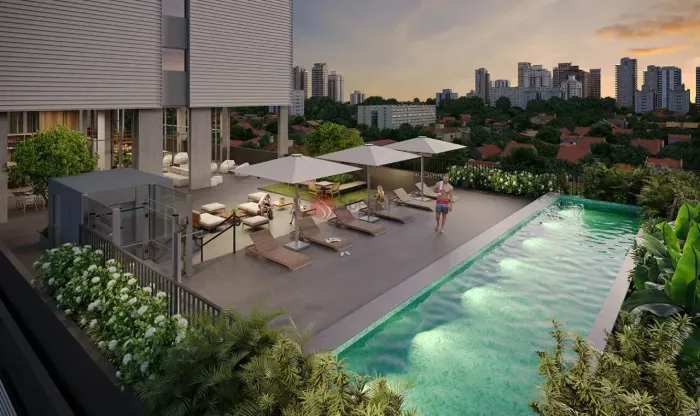 Studio moderno no Anália Franco de 24,83 m² privativos. Conforto e lazer em um só lugar.