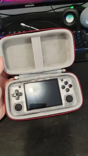 Anbernic RG35XXH Novo Ps1 Psp Snes N64 GBA Pokemon, Super Mario - Brinde Case de Proteção