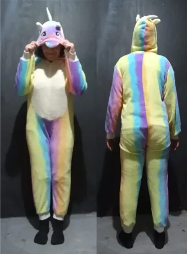 Pijama, Macacão, Roupa, Unicórnio G = 60,