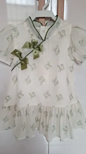 VESTIDO COREANO IMPORTADO VERDE