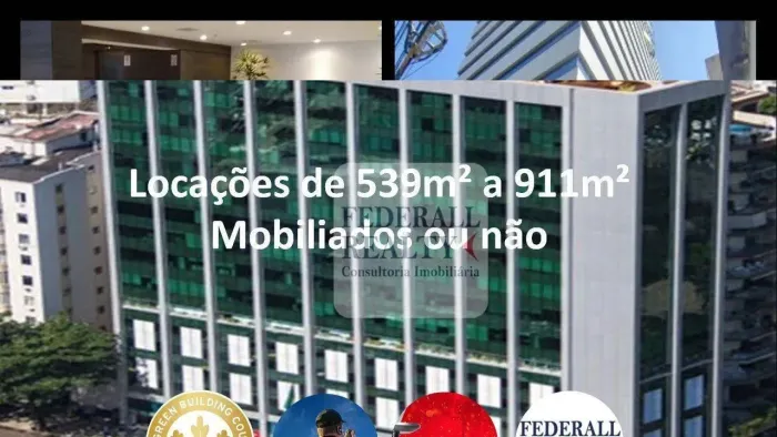 Aluguel sala comercial Lagoa Corporate