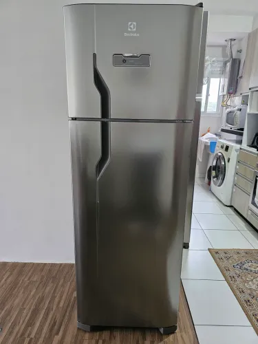 Geladeira Electrolux Frost Free 310L Duplex Cinza (TF39) - 127V
