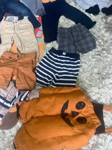 Lote de roupas infantis usadas de 1 a 4 anos