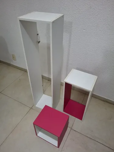 Conjunto de nichos em MDF