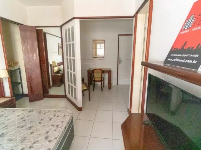 Flat no Jardim Paulista com 1x Dorm com serviços de arrumação diária, tv a cabo e 1x vaga 