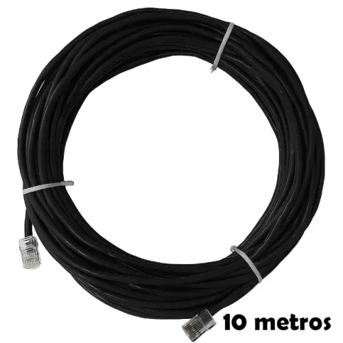 Cabo de Rede Internet Rj45 10m Crimpado