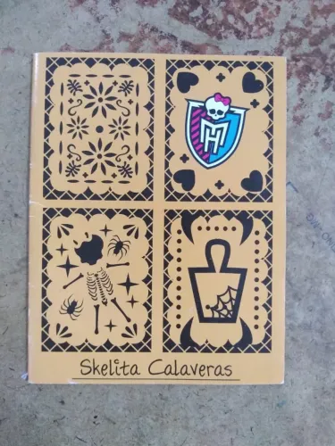 Diario Boneca Monster High Skelita Calaveras