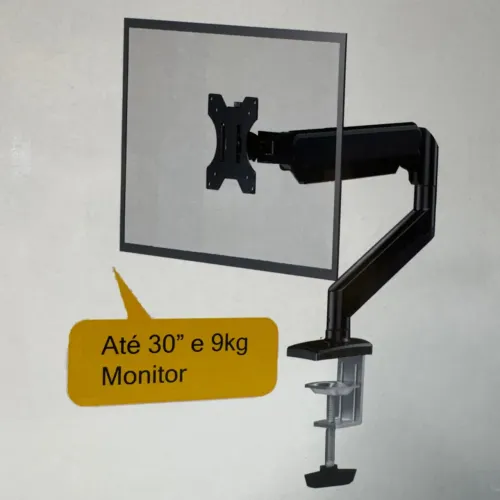 Suporte para monitor articulado pistão a gás
