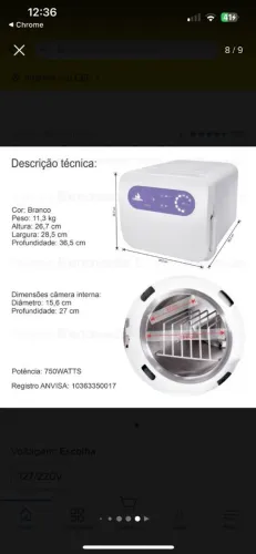 Autoclave nova