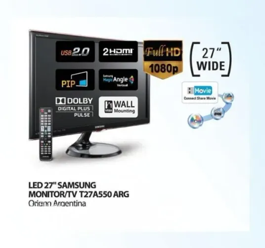 Tv Monitor 27p FullHd 75hz Samsung