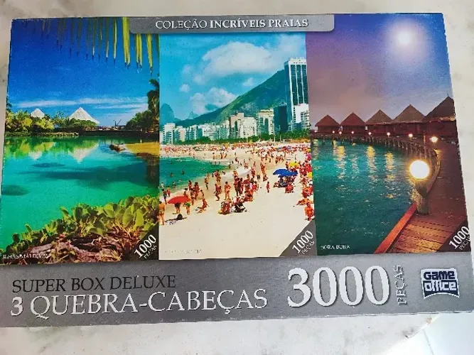 Quebra cabeça Game Office - Praias