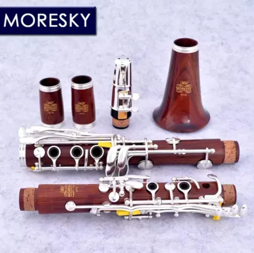 Clarinete Moresky M121 madeira Rosewood NOVO c/ nf Somos Loja