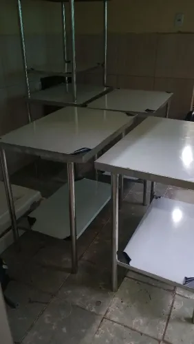 Bancada de inox 
