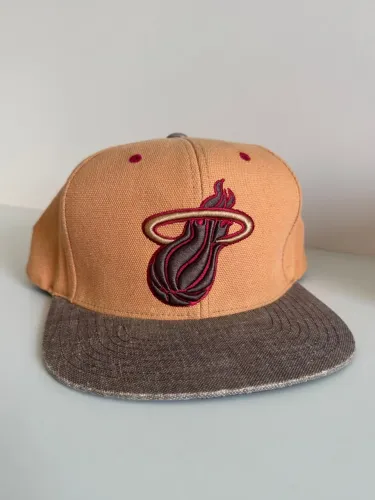 Snapback Miami Heat Michel and Ness