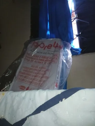 Colchão com espuma prorebox infantil 