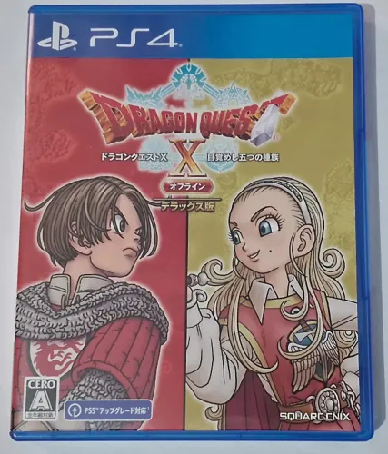 Jogo Dragon Quest X Offline Version Japonês Original PS4 Playstation 4 
