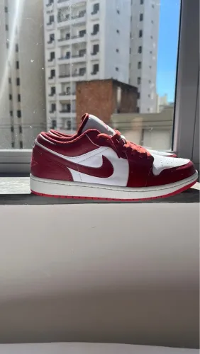 Air Jordan 1 Low Dune Red