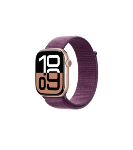 Apple Watch Series 10 GPS 46MM Caixa cor de ouro rosa de alumínio Novo lacrado