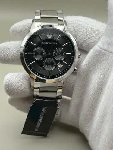 Relógio Emporio Armani AR2454 | Masculino | NOVO | Pulseira Aço - Envio imediato 