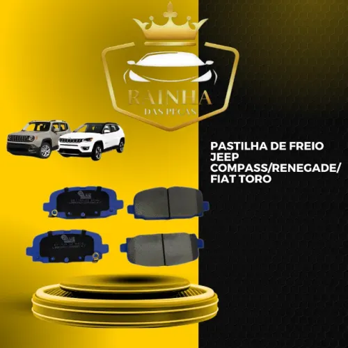 Pastilha de Freio Jeep Compass/Renegade/Fiat Toro