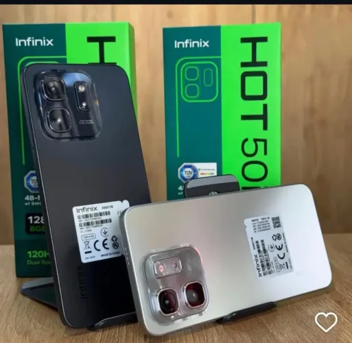 Celular Hot 50i 256Gb/4Ram - Parcelamos + Entrega Grátis Preto - Verde - Lilás