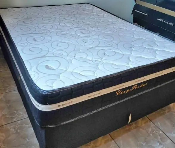 Colchão Sleep Pocket Ortosleep com base 