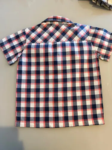 Camisa Xadrez Infantil - hering , quatro anos Perfeita para o Verão!