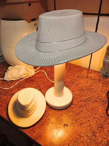 LUSTRE ABAJOUR + Porta Joia - RARO - vintage - antiguidade