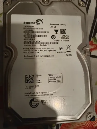 HD Interno Desktop 1TB Sata 3.5" - Testado e 100% Ok