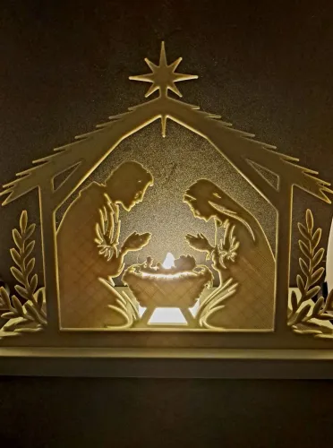 Presépio Natal 3D impresso 