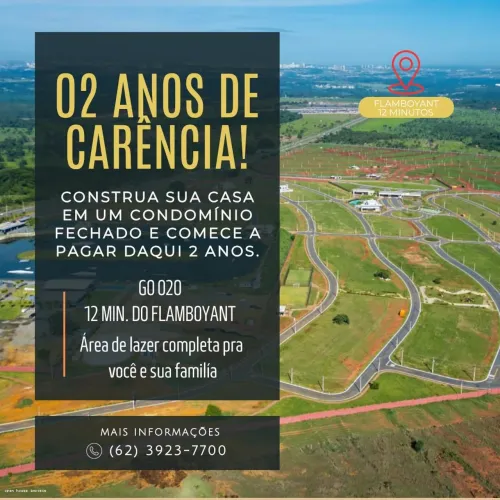 OPORTUNIDADE! COMPRE SEU LOTE, CONSTRUA SUA CASA E COMECE A PAGAR SOMENTE DAQUI DOIS ANOS!