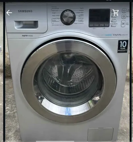 Lava e seca Samsung Ecobubble está promoção e porque não fazemos frete.Ultimas do estoque 