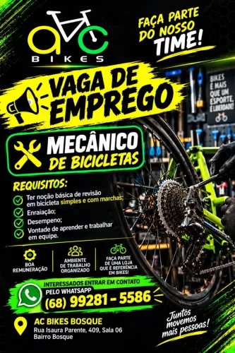 MECÂNICO DE BICICLETAS