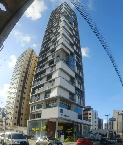VENDA ou ALUGUEL - Flat 25m² mobiliado, equipado e decorado - Lazer - Manaíra- João Pessoa