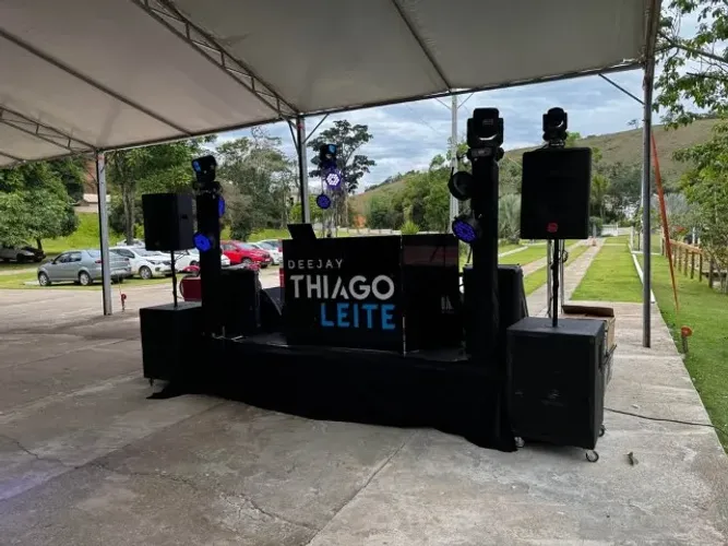 Som e Iluminação profissional para DJ, Banda e Música ao vivo
