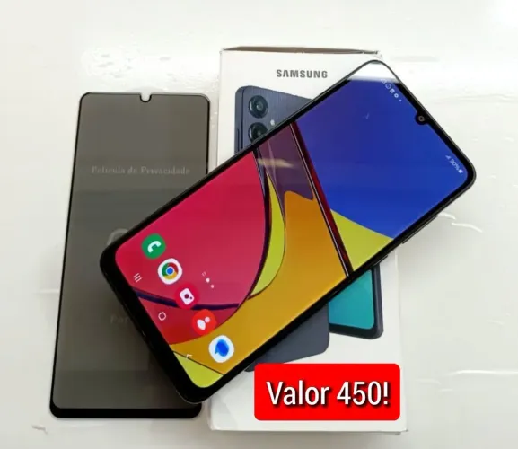 SAMSUNG A06 TELÃO 128GB+CAPA+PELÍCULA 5D aceito outro TEL+ 250 em dinheiro ?