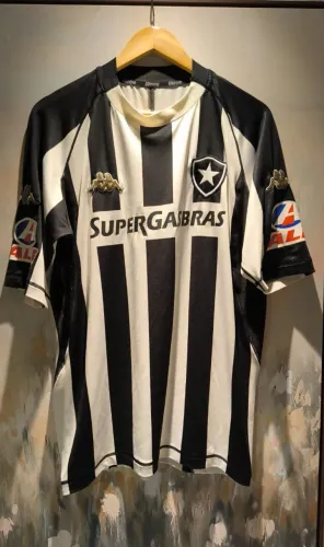Camisa (Titular) do Botafogo da temporada de 2008, fabricada pela marca italana - Kappa