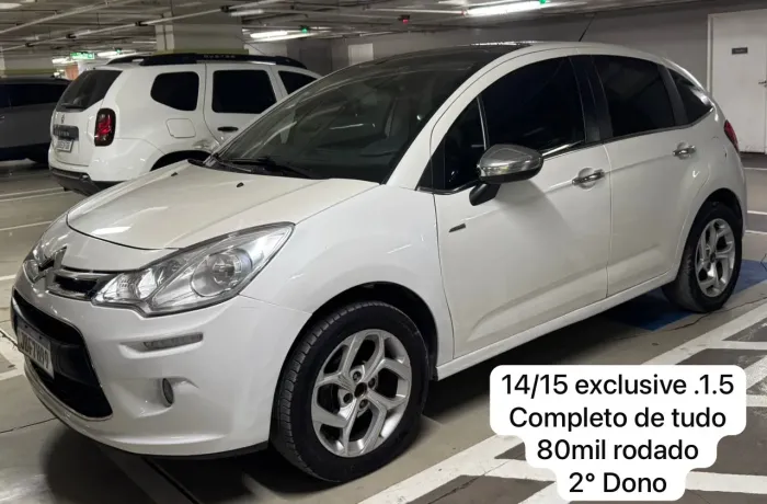 Citroen C3 Exclusive 1.5 Flex 8V 5P Mec. 2015