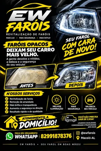 Revitalização de faróis