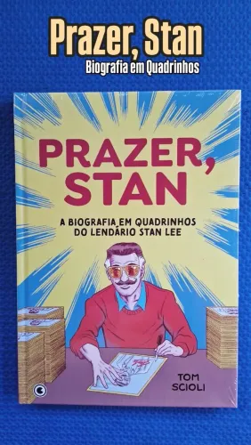 BIOGRAFIA STAN LEE EM QUADRINHOS (GIBI / HQ)