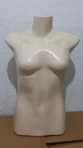 Bustos de plástico manequim