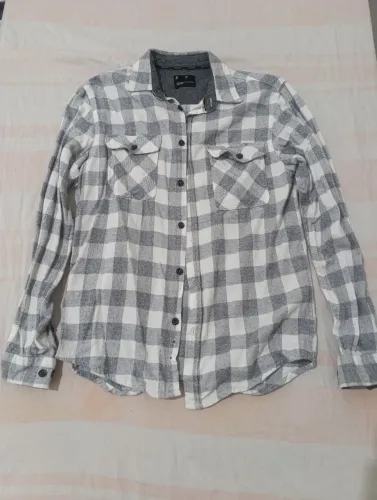 Camisa xadrez flanelada