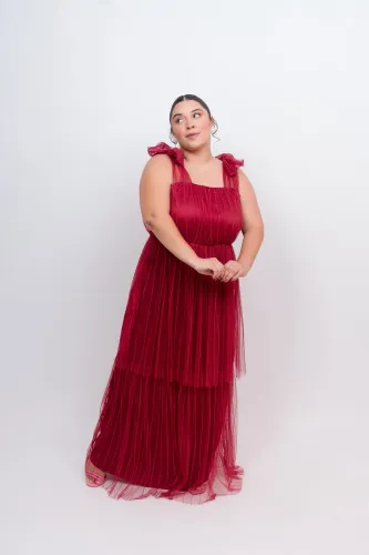Vestido de festa plus size