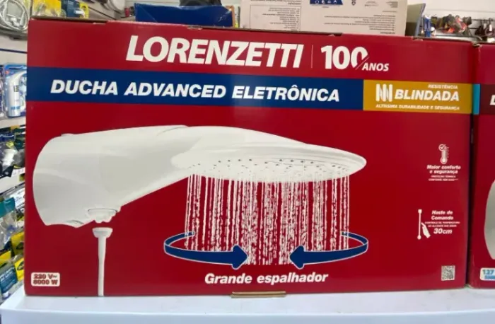 Ducha Advanced Eletronica, Somos Loja. LEIA A DESCRIÇÃO!!!